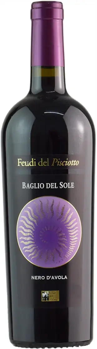 Вино Feudi del Pisciotto, Baglio del Sole Nero d'Avola, Sicilia IGT, 2020, 0.75 л