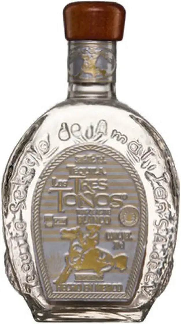 Текила Los Tres Tonos Blanco, 0.7 л
