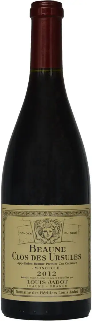 Вино Louis Jadot Beaune Premier Cru Clos des Ursules AOC, 2012, 0.75 л