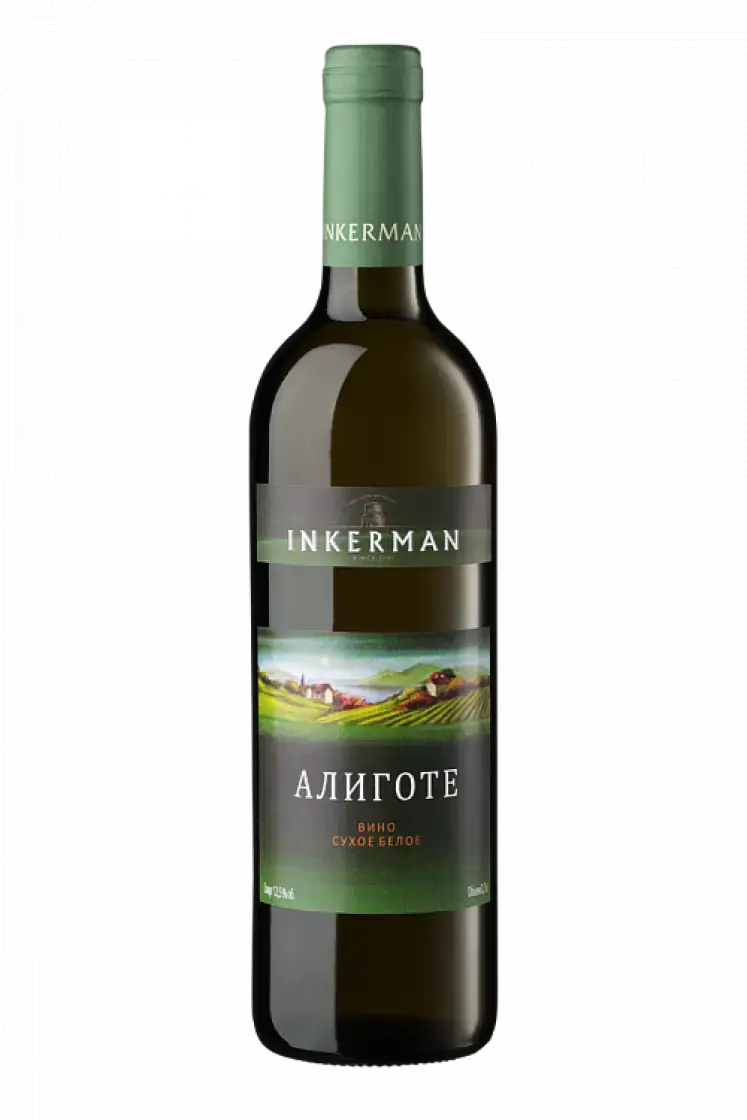 Вино Inkerman, Aligote, 0.7 л