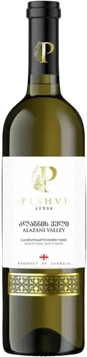 Вино Peshvi Alazani Valley White, 2019, 0.75 л