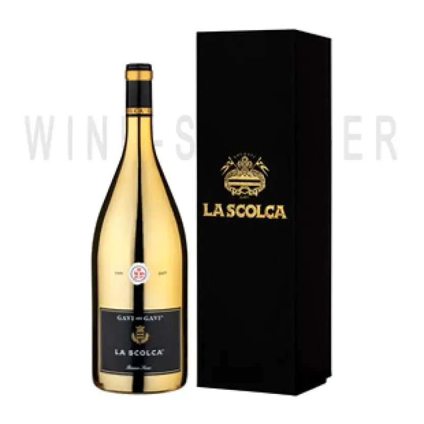 Вино La Scolca Gavi di Gavi DOCG gift box Golden 2021 0.75 л