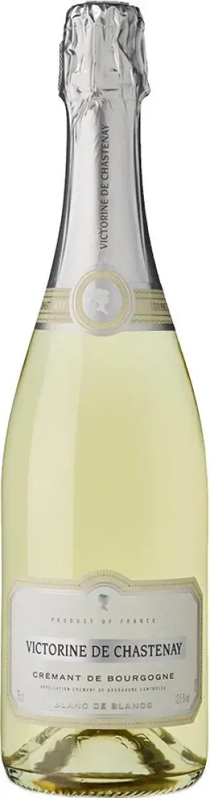 Игристое вино Victorine de Chastenay Blanc de Blancs Brut Crеmant de Bourgogne AOC, 2020, 0.75 л