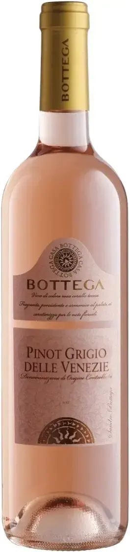 Вино Bottega, Pinot Grigio Rose delle Venezie DOC, 2021, 0.75 л