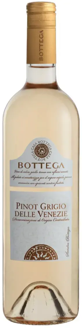 Вино Bottega, Pinot Grigio delle Venezie DOC, 2022, 0.75 л