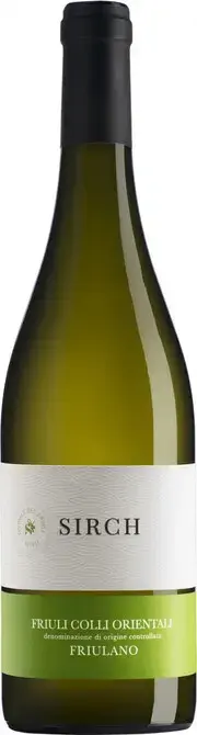 Вино Sirch, Friulano, Friuli Colli Orientali DOC, 2022, 0.75 л