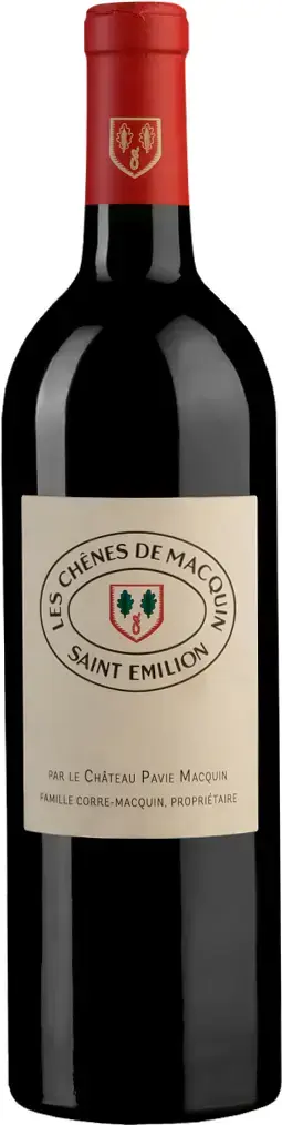 Вино Les Chenes de Macquin, Saint-Emilion, 2018, 0.75 л
