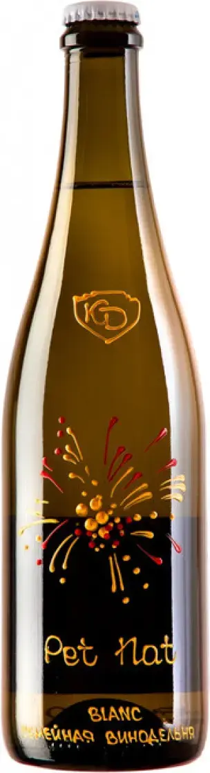 Игристое вино вино KD Pet Nat Blanc Brut, 2022, 0.75 л