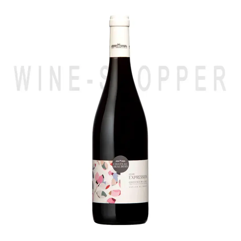 Вино Chateau Beaubois Expression Rouge Costieres de Nimes 2020 0.75 л