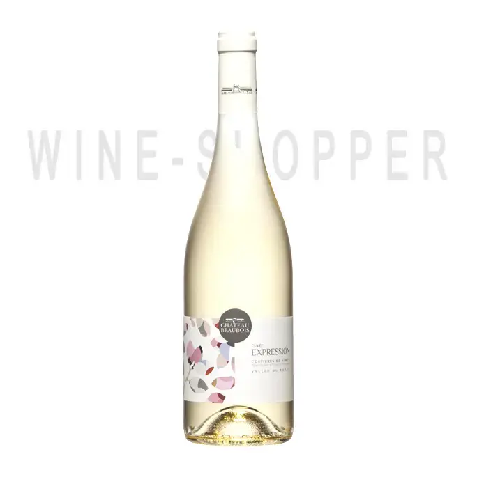 Вино Chateau Beaubois Expression Blanc Costieres de Nimes 2021 0.75 л
