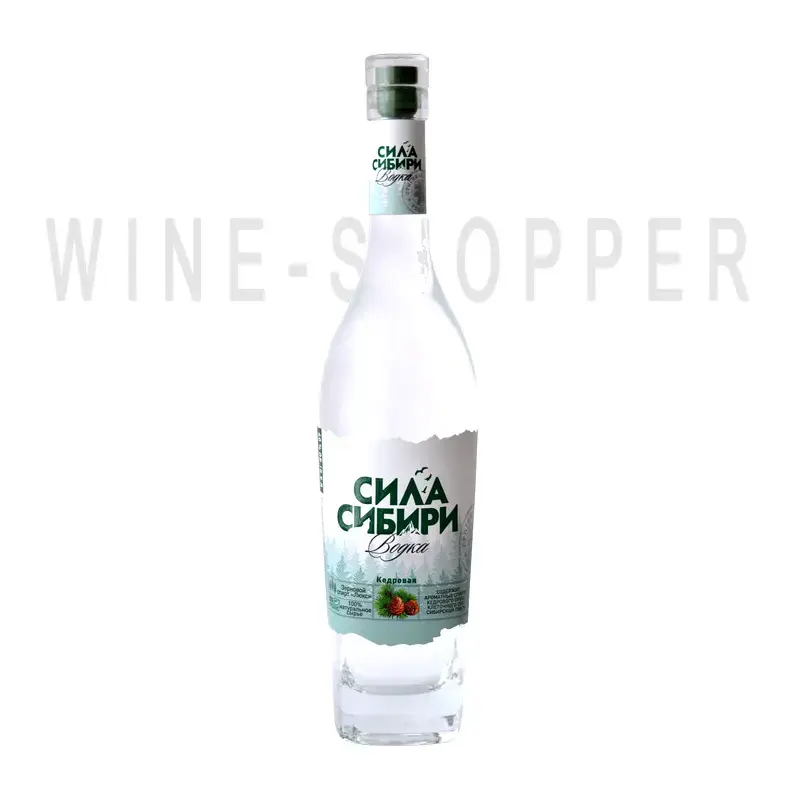 Водка Стрижамент Сила Сибири Кедровая 0.5 л