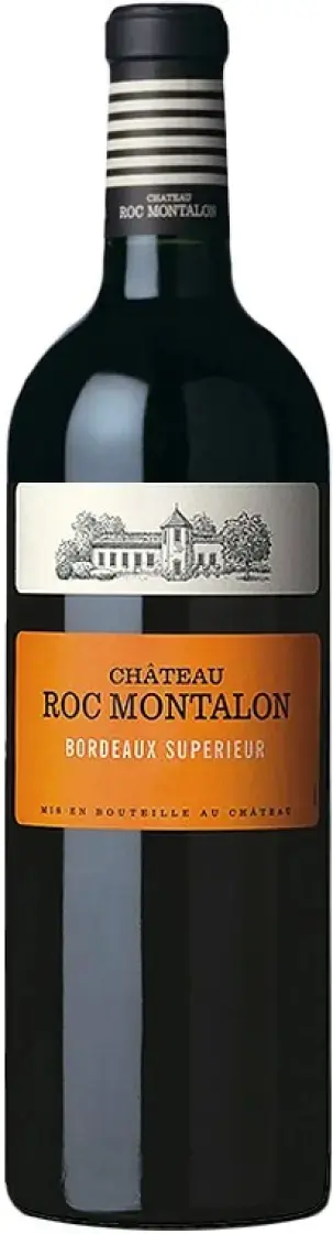 Вино Chateau Roc Montalon Bordeaux Superieur AOP, 2019, 0.75 л