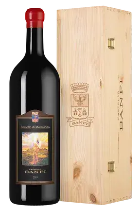 Вино Brunello di Montalcino в подарочной упаковке, Banfi, 2018, 3 л.