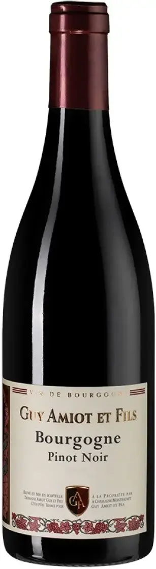Вино Domaine Guy Amiot et Fils, Bourgogne Pinot Noir AOC, 2021, 0.75 л