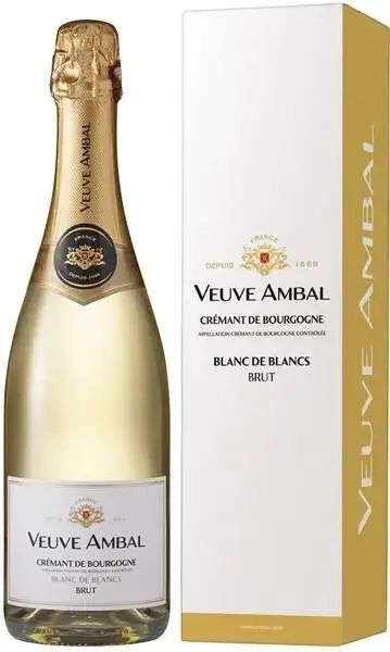 Игристое вино Veuve Ambal Blanc de Blancs Brut, gift box, 0.75 л