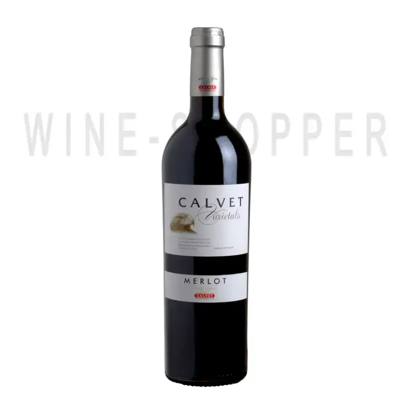 Вино Calvet Varietals Merlot 0.75 л