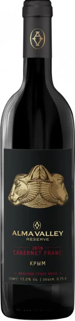 Вино Alma Valley Reserve Cabernet Franc, 2019, 0.75 л