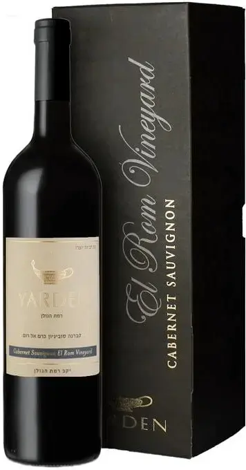 Вино Golan Heights Yarden Cabernet Sauvignon El Rom Vineyard, gift box, 2019, 0.75 л