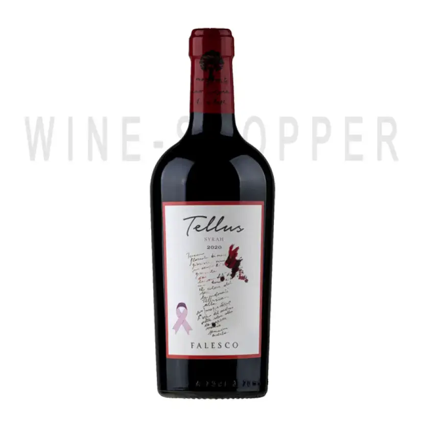 Вино Falesco Tellus Syrah Lazio IGT 2020 0.75 л