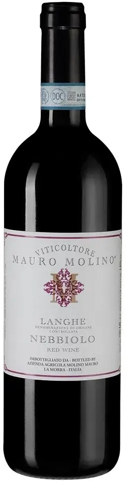 Вино Mauro Molino Nebbiolo Langhe DOC, 2022, 0.75 л