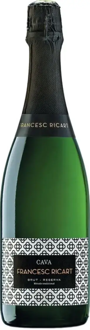 Игристое вино вино Francesc Ricart Brut Reserve Cava DO, 2020, 0.75 л