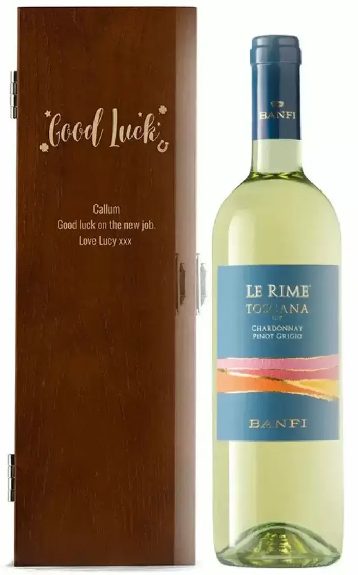 Вино Banfi Le Rime, gift box, 2018, 0.75 л