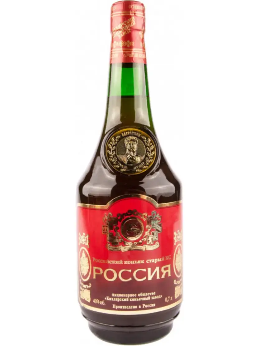 Коньяк Kizlyar cognac distillery, Rossiya 15 Years Old, Green Decanter, 0.7 л