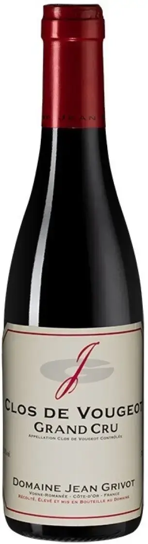 Вино Domaine Jean Grivot Clos de Vougeot Grand Cru AOC, 2018, 0.375 л