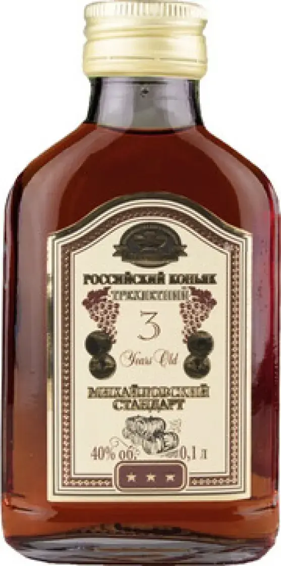 Коньяк Mihajlovskij Standart  3 Years Old, 0.1 л