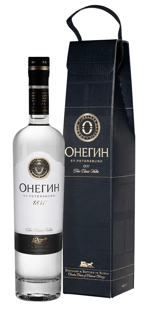 Водка Онегин, в подарочной упаковке, 0.7 л
