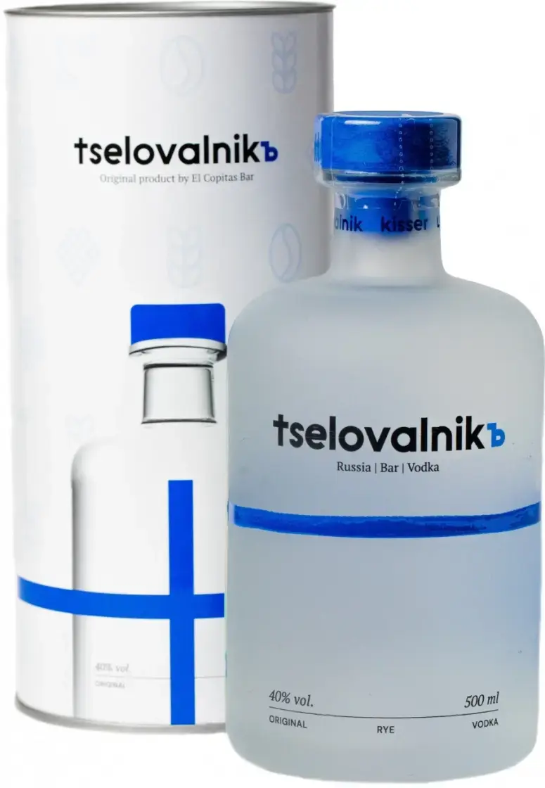 Водка Tselovalnik, in tube, 0.5 л