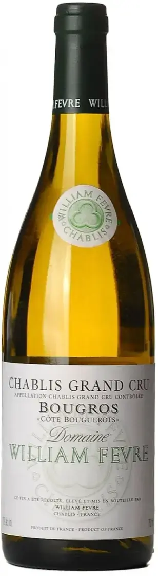 Вино Domaine William Fevre Chablis Grand Cru Bougros Cote Bouguerots, 2021, 0.75 л