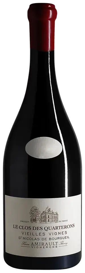 Вино Xavier et Agnes Amirault Le Clos des Quarterons Vieilles Vignes St. Nicolas de Bourgueil AOP, 2020, 0.75 л