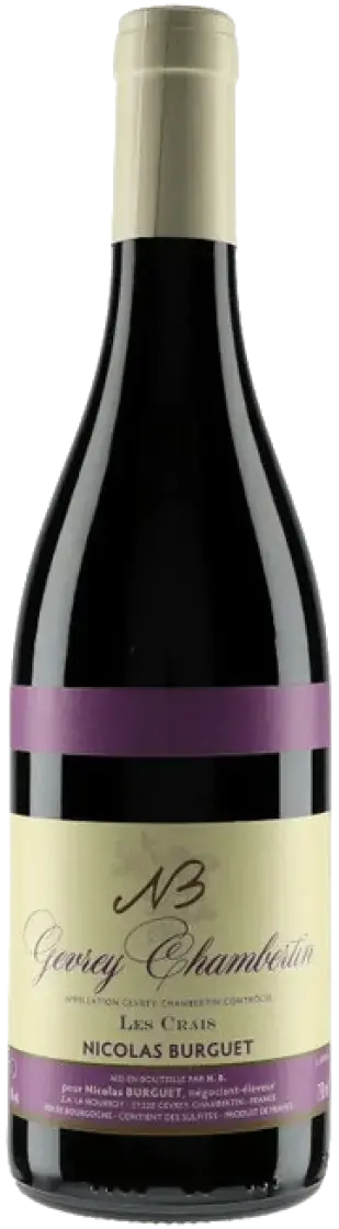Вино Domaine Nicolas Burguet Gevrey-Chambertin Les Crais AOC, 2021, 1.5 л