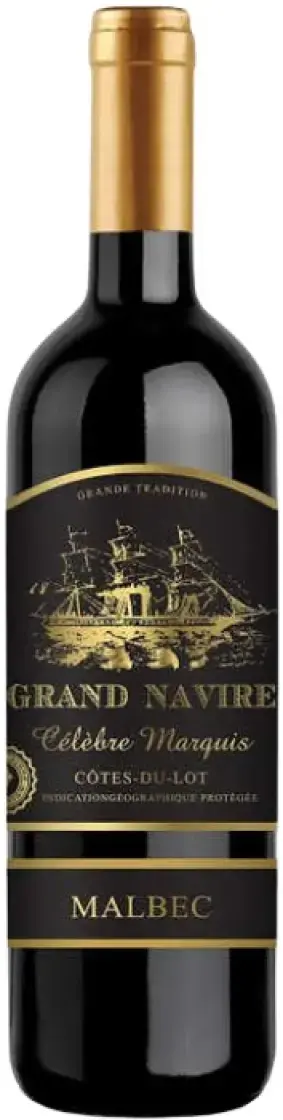 Вино Grand Navire Malbec Cotes-du-Lot IGP 0.75 л
