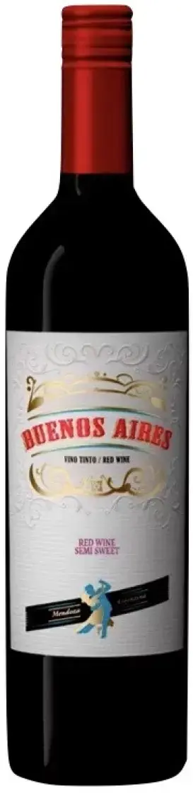Вино Buenos Aires Red Semi-Sweet 2021 0.75 л