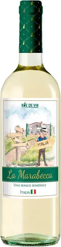 Вино Rue de Vin La Marabecca Blanco Semidolce 0.75 л