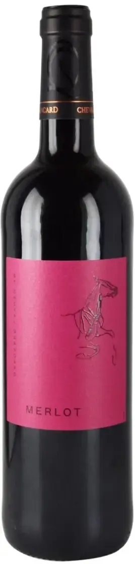 Вино Cheval Quancard Merlot Pay d'Oc IGP 2018 0.75 л