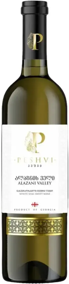Вино Peshvi Alazani Valley White 2019 1.5 л