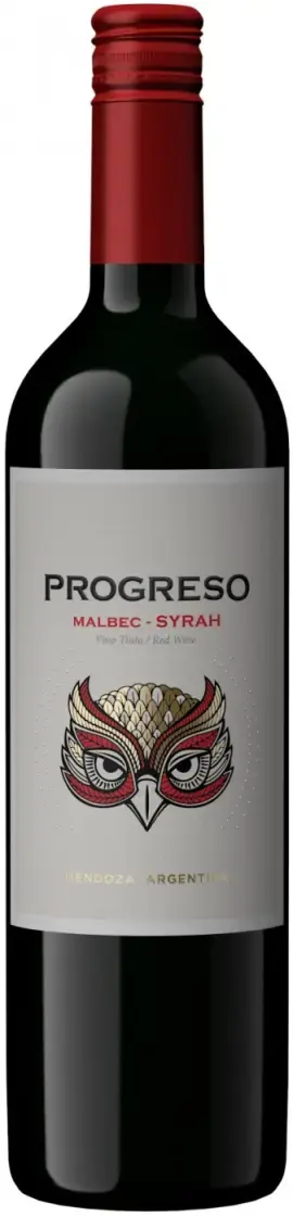 Вино Progreso Syrah-Malbec Mendoza 2021 0.75 л