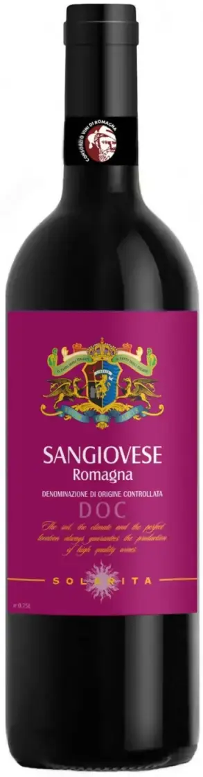 Вино Solarita Sangiovese Romagna DOC 2021 0.75 л