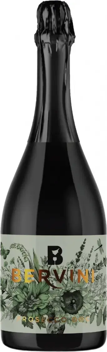 Игристое вино Bervini Millesimato Prosecco DOC Extra Dry, 2021, 1.5 л