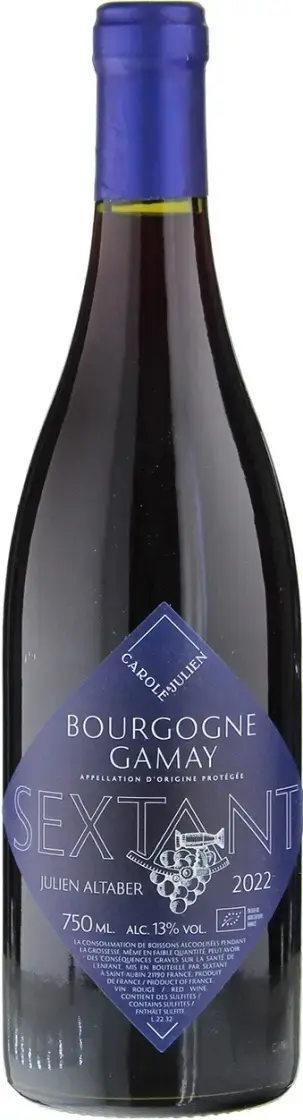 Вино Sextant Bourgogne Gamay AOC, 2022, 0.75 л