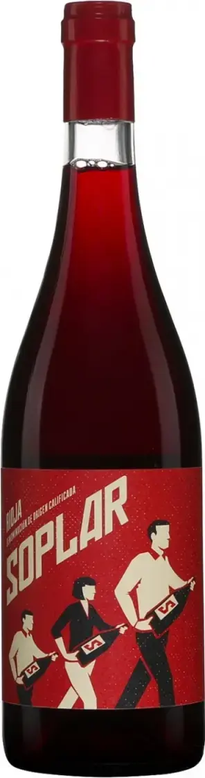 Вино Bodegas Moraza Soplar Rioja DOC, 2021, 0.75 л
