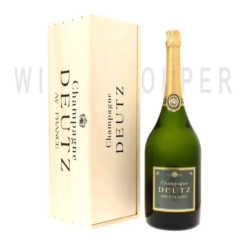 Шампанское Deutz, Brut Classic, wooden box, 3 л