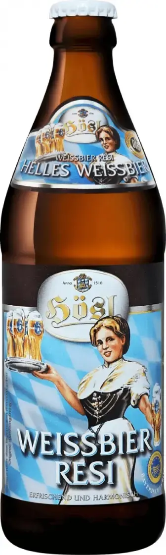 Пиво Hosl Weissbier Resi, 0.5 л