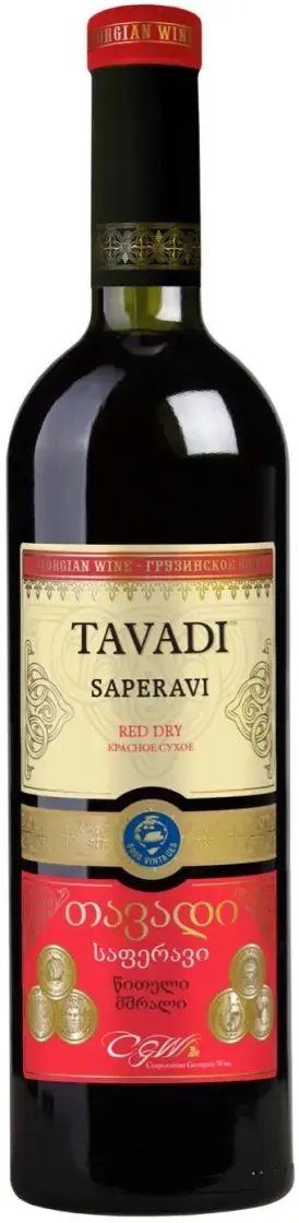 Вино Tavadi Saperavi 0.75 л