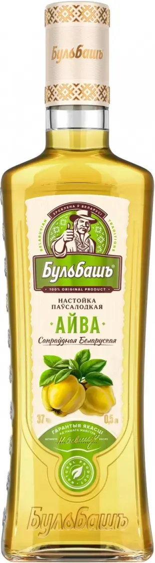 Ликер Бульбашъ Айва, настойка полусладкая, 0.5 л