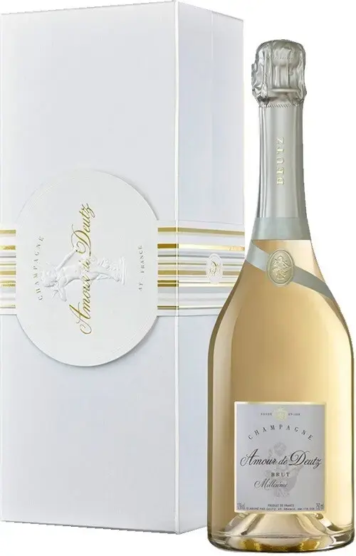 Шампанское Amour de Deutz Brut Blanc, gift box, 2011, 0.75 л