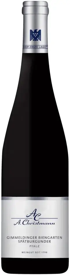 Вино A. Christmann, Gimmeldinger Biengarten Spatburgunder, 2012, 0.75 л